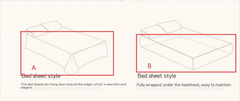 Standard American Bedding Set