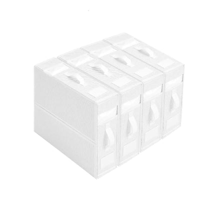 Fabric Bedding Storage Box Set for Closet (4 Pieces)